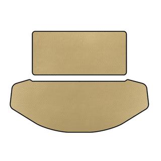EVA Kofferraumwanne (Rücksitzlehne+Kofferraum, 7-Sitzer, Beige)