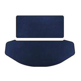 EVA Kofferraummatte (Rücksitzlehne+Kofferraum, 7-Sitzer, Blau)