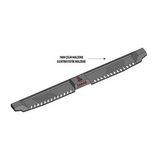 Seitenstufen Dakar V2 ohne LED (2 Stk, Metall) Foto 3