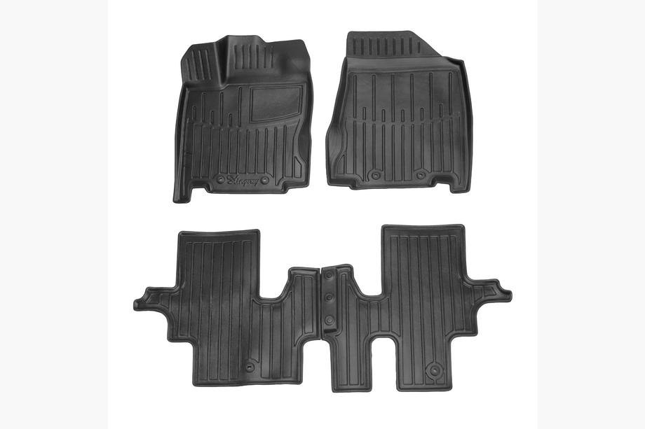 Infiniti QX60 2016-2021 Gummimatten Stingray 3D (7 Sitze, 4-teilig) Image
