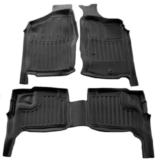 Gummimatten Stingray 3D (Für Navara (D22), Rechtslenker, 3-tlg)