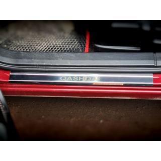 Einstiegsleisten Edelstahl Carmos V1 4 Stück Nissan Qashqai 2010-2014 Foto 2