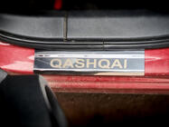 Nissan Qashqai 2014-2021 Einstiegsleisten Edelstahl Carmos V1 4 Stück Foto 4