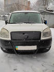 Fiat Doblo I 2005-2010 Obere Winterabdeckung für Kühlergrill Matt Foto 1