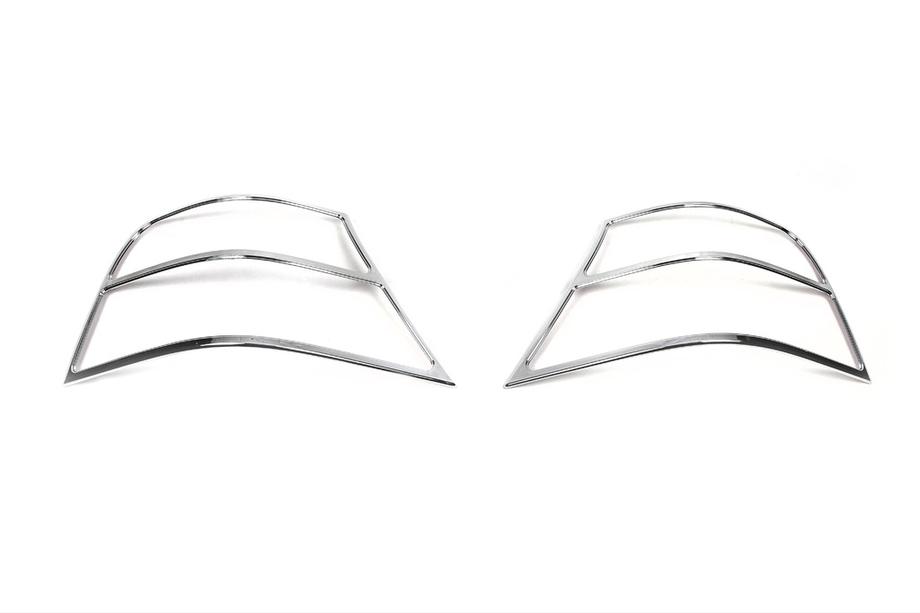 Volkswagen Golf 4 1997-2006 Chrom Rückleuchten Abdeckungen (2 Stk, Kunststoff) Image