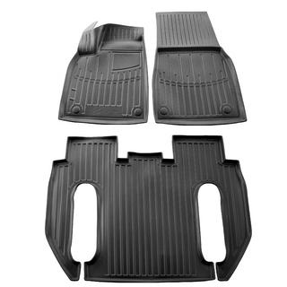 Gummimatten Stingray 3D (Für Plaid, 6-Sitzer, 3-teilig)