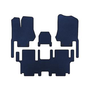 EVA Fußmatten (3 Reihen, 7-Sitzer, Blau)