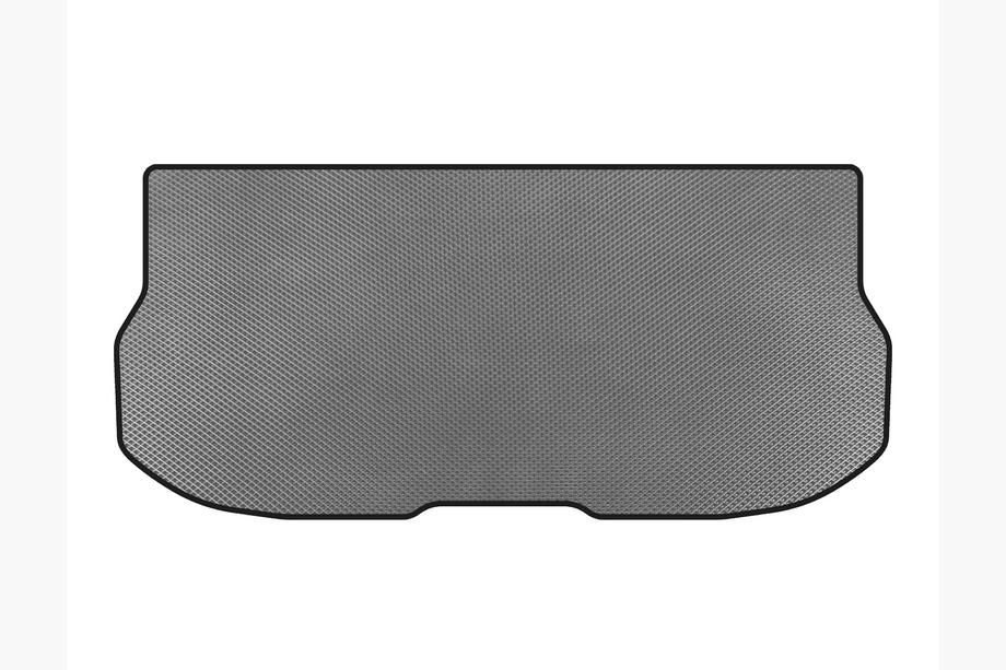 Nissan Quest 2011-2017 EVA Kofferraummatte (mit 3. Sitzreihe, 7-Sitzer, Grau) Image