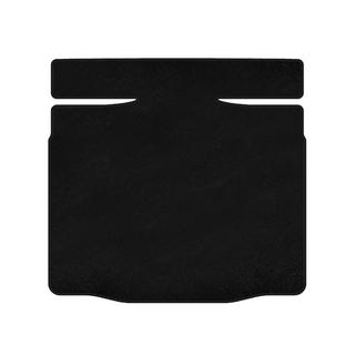 Kofferraummatte Textil Premium V-2 (LB, Schwarz)