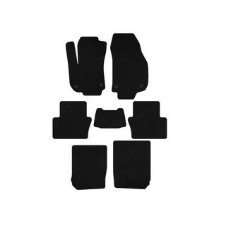 Textil Fußmatten Classic (3 Reihen, Schwarz) Opel Zafira B 2005–2011 Foto 1
