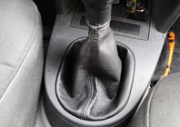 Volkswagen Caddy 2004-2010 Leder Schaltsack Foto 3