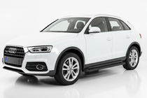 Audi Q3 2011-2019 Trittbretter Allmond Black (2 Stk., Aluminium) Foto 1