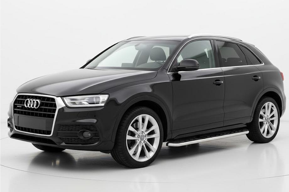 Audi Q3 2011-2019 Trittbretter Maydos V1 (2 Stk., Aluminium & Edelstahl) Image