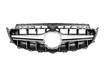 Mercedes E-class coupe C238 2016-2024 Frontgrill im E63 AMG Design Silber (für Avantgarde/AMG-Line/E43/E53 2016-2020) Foto 1
