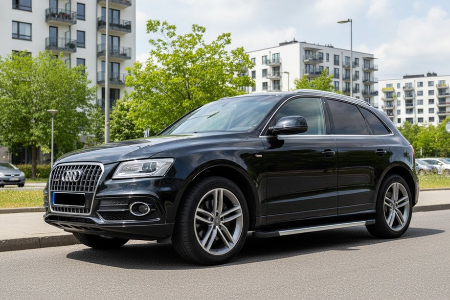 Audi Q5 2008-2017 Seitenschweller RedLine V1 (2 Stk., Aluminium) Image