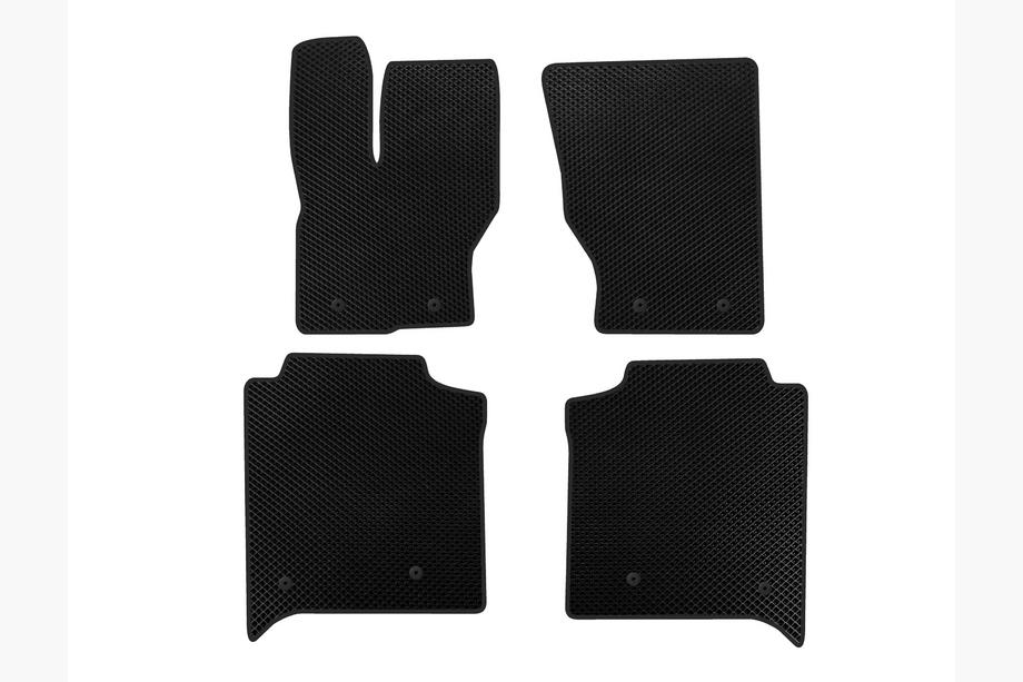 Range Rover IV L405 2013-2021 EVA Fußmatten (Long, hintere Reihe mit Konsole, Schwarz) Image