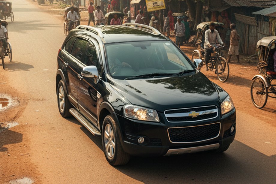 Chevrolet Captiva 2006-2019 Trittbretter Maydos V1 (2 Stk., Aluminium & Edelstahl) Image