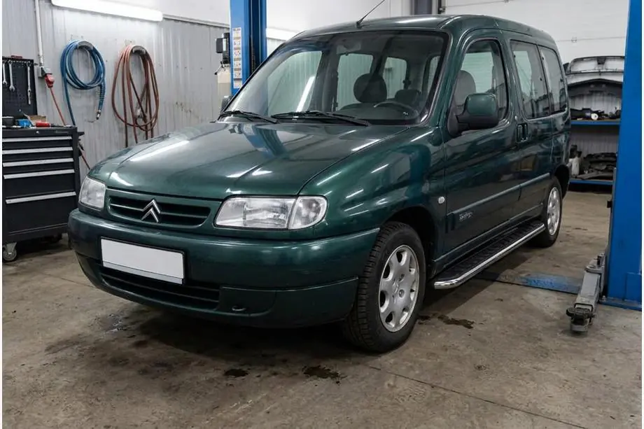 Citroen Berlingo 1996-2008 Trittbretter Maydos V1 (2 Stk., Aluminium & Edelstahl) Image