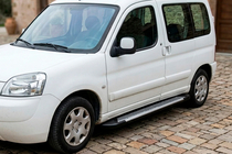 Peugeot Partner 1996-2008 Seitenschweller Line (2 Stk., Aluminium) Foto 1