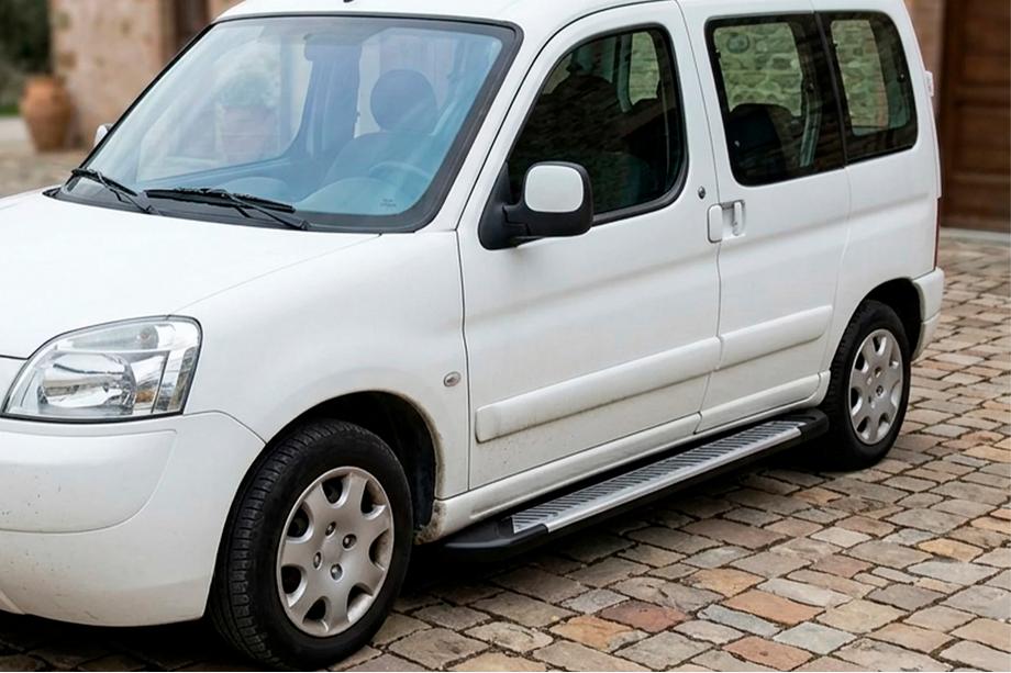 Peugeot Partner 1996-2008 Seitenschweller Line (2 Stk., Aluminium) Image