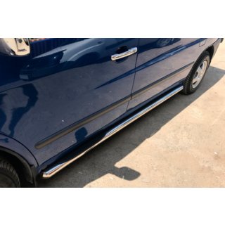 Seitliche Rohre (2 Stk., Edelstahl) Mercedes Vito W638 1996-2003 Foto 1