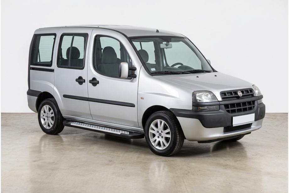 Fiat Doblo I 2001-2005 Trittbretter Allmond Grey (2 Stk., Alu) Image