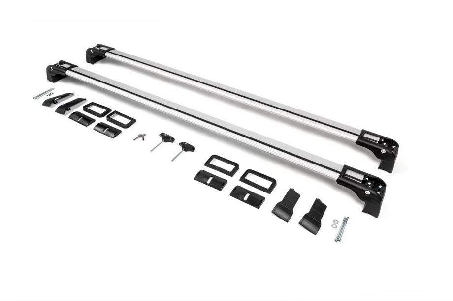 Opel Zafira Life 2019- Dachträger für Fixpunkte abschließbar Wingbar V3 (2 Stk) Schwarz Foto 13