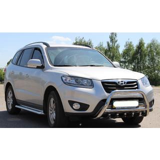 Frontbügel WT003 (Edelstahl) Hyundai Santa Fe 2 2006-2012 Foto 2
