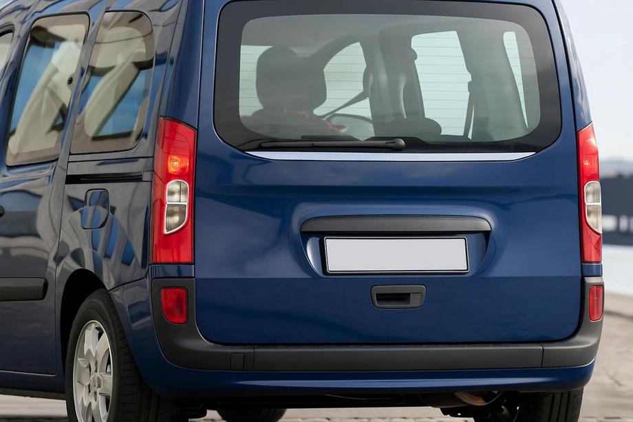 Mercedes Citan 2013-2021 Kofferraumfenster Zierleiste Edelstahl Image
