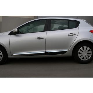 Türleisten Edelstahl (HB, 4 Stk) Renault Megane III 2009-2016 Foto 1