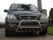 Kia Sorento I BL 2002-2009 Frontbügel WT003 (Edelstahl) Foto 1