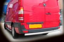 Mercedes Sprinter W906 2006–2018 Heckschutz AK002 (Edelstahl) Foto 2