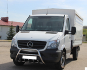 Mercedes Sprinter W906 2006–2018 Frontbügel WT003 (Edelstahl) 60mm, mit Schriftzug Foto 7