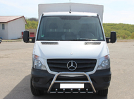 Mercedes Sprinter W906 2006–2018 Frontbügel WT003 (Edelstahl) 60mm, mit Schriftzug Foto 8