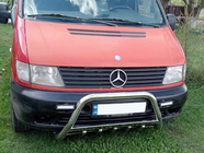 Mercedes Vito W638 1996-2003 Frontbügel WT003/4 (Edelstahl) ohne Schriftzug, 51mm Foto 8