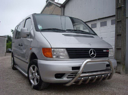 Mercedes Vito W638 1996-2003 Frontbügel WT003/4 (Edelstahl) ohne Schriftzug, 51mm Foto 6
