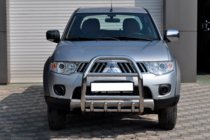 Mitsubishi L200 2006-2015 Frontbügel QT007 (Edelstahl) Foto 3