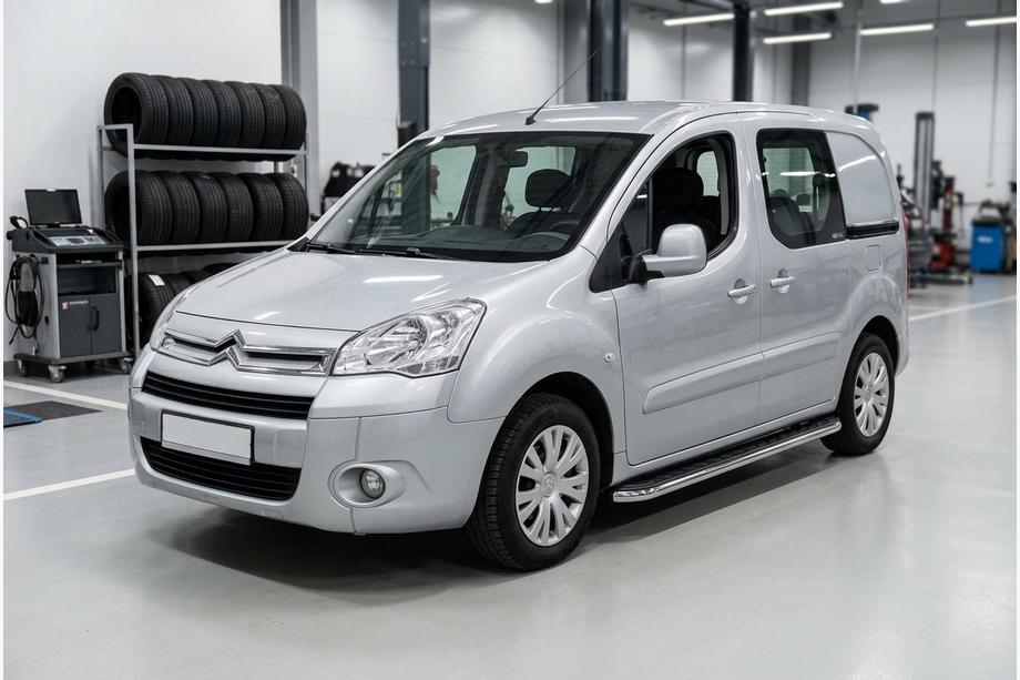 Citroen Berlingo 2008-2018 Trittbretter Maydos V1 (2 Stk., Aluminium & Edelstahl) Image