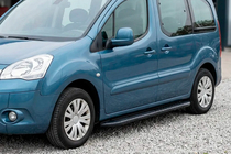 Peugeot Partner Tepee 2008-2018 Seitenschweller Bosphorus Black (2 Stk., Aluminium) Foto 1