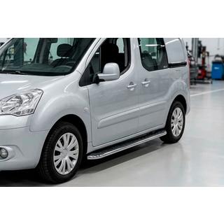 Trittbretter Maydos V1 (2 Stk., Aluminium & Edelstahl) Peugeot Partner Tepee 2008-2018 Foto 1