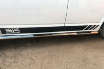 Volkswagen T5 Transporter 2003-2010 Seitliche Rohre (2 Stk., Edelstahl) 60mm, Kurzer Radstand Foto 12