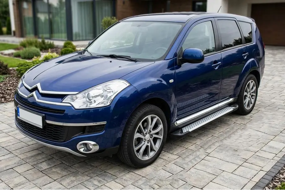 Citroen C-Crosser 2007-2013 Seitenschweller Allmond (2 Stk., Aluminium) Image