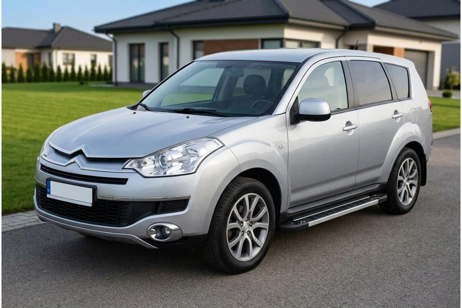 Citroen C-Crosser 2007-2013 Seitenschweller RedLine V1 (2 Stk., Aluminium) Image