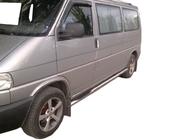 Volkswagen T4 Transporter 1990-2003 Seitliche Rohre (2 Stk., Edelstahl) 60mm, Langversion Foto 1
