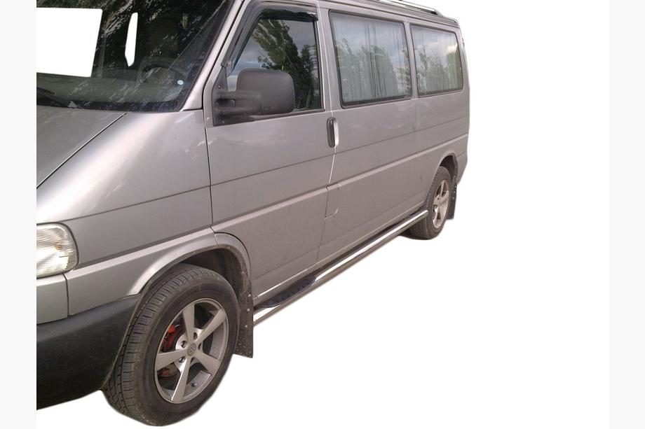 Volkswagen T4 Transporter 1990-2003 Seitliche Rohre (2 Stk., Edelstahl) 60mm, Langversion Image