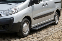 Fiat Scudo 2007-2015 Trittbretter Allmond Black (2 Stk., Aluminium) Foto 1