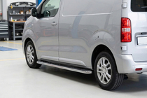 Peugeot Expert 2007-2016 Trittbretter Maydos V1 (2 Stk., Aluminium & Edelstahl) Foto 1