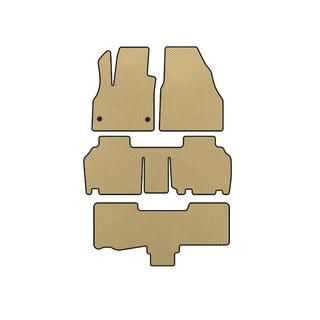 EVA Fußmatten (3 Reihen, 5-türig/7-Sitzer, Beige)