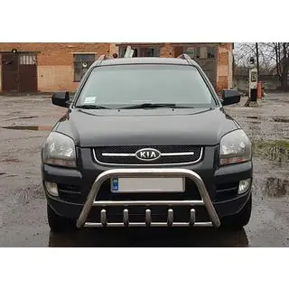 Frontbügel WT003 (Edelstahl) Kia Sportage 2004-2010 Foto 4