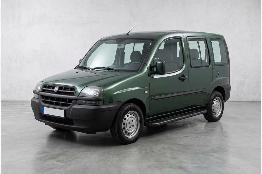Fiat Doblo I 2001-2005 Seitenschweller Bosphorus Black (2 Stk., Aluminium) Image